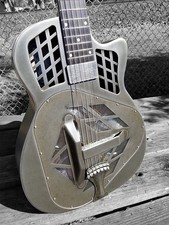 New National Resonator Guitars - T-14 Tricone Cutaway with Deluxe Hardshell Case
