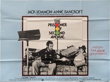 Anne Bancroft Jack Lemmon PRISONER OF SECOND AVENUE Original poster for #159695