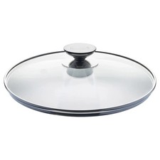 Berndes Deckel 28 cm Topfdeckel Pyrex Glasdeckel Edelstahl Topf Kochtopf Pfanne