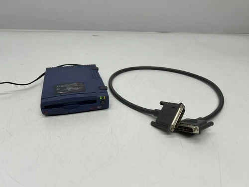 Iomega Zip 100 Z100S2 External Drive SCSI w/ Power Supply Cable As Is