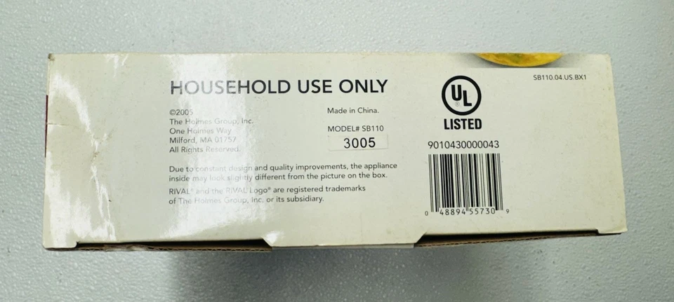  PLACA CALIENTE ELÉCTRICA RIVAL DE UN SOLO QUEMADOR NUEVO EN CAJA ~ TEMPERATURA AJUSTABLE. & FÁCIL LIMPIEZA Foto 4 de 4