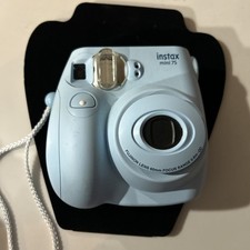 Fujifilm Instax Mini 7S Light Blue, Tested, Works, Instant Film Camera