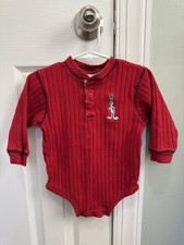 VTG Y2k Bugs Bunny Embroidered Baby Long sleeve bodysuit 18 Months looney tunes