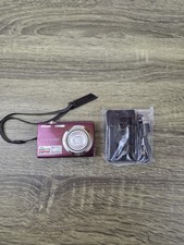 Nikon Coolpix S230 10MP Digital Camera Plum Touchscreen Tested New Battery