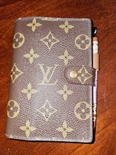 Authentic LOUIS VUITTON Agenda PM R20005 CUSTOMIZED Notebook Monogram Planner