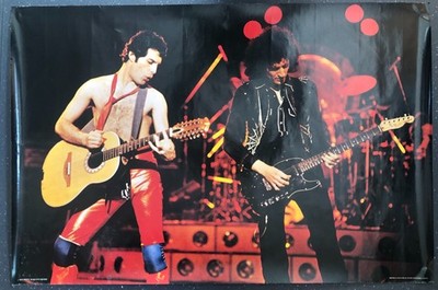 Freddie Mercury Brian May Queen Poster A1 Size Large Wall 1980 Uk Rare