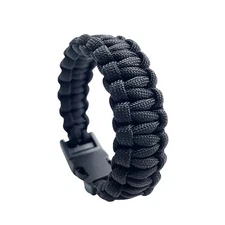 Outdoor Adjustable Paracord Survival emergency Rope Bracelet
