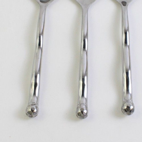 Lot De 3 Cambridge Gribouillis Acier Inoxydable Soupe Cuillères - Photo 3 sur 5