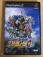 2nd Super Robot Taisen Alpha PS2 PlayStation 2 Japan 🇯🇵 SLPS-25228 CIB Mecha