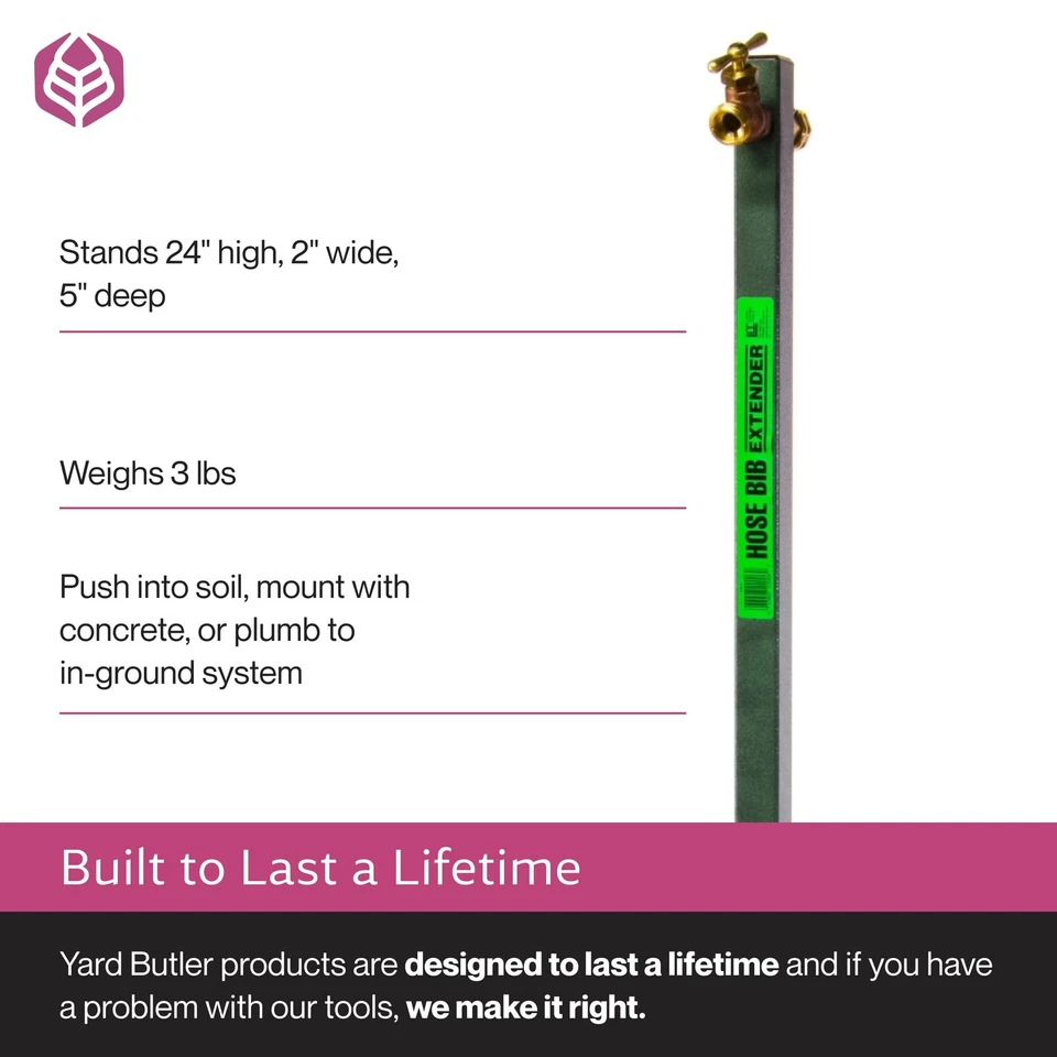 Accesorio para colgador y extensor de manguera - Fácil de instalar independiente para fácil... Foto 4 de 4