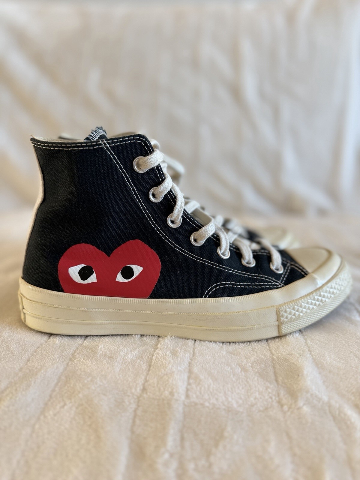 Size 6 -Converse Chuck Taylor All Star High x Comme des Garcons Play 2015