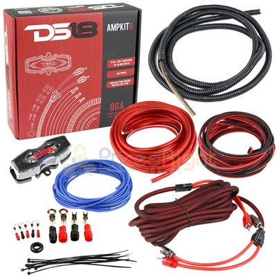 #ad #ad DS18 8 Gauge Power Install Kit High Performance Amplifier Wiring Cables AMPKIT8 $33.95