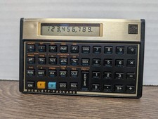 Vintage Hewlett Packard HP 12C Calculator No Case - Tested