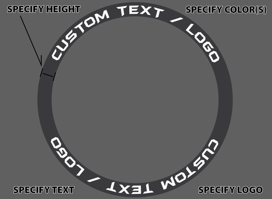 Wheel Sticker Decals Mountain Bike 27.5 29 700c