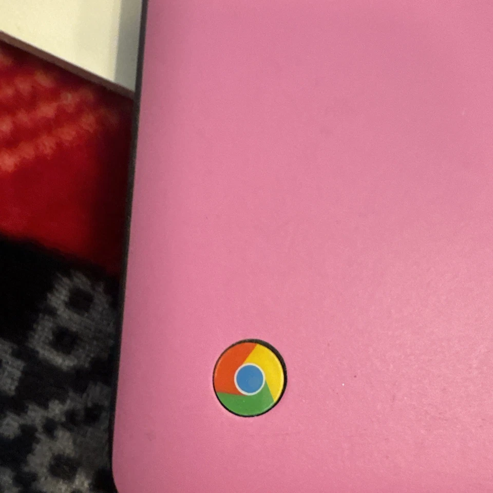 Notebook HP rosa cromado - Imagem 4 de 4