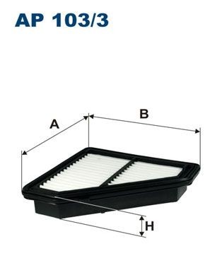 FILTRON Luftfilter AP 103/3 für HONDA