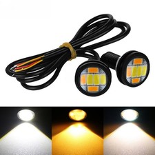 Feu arri??re clignotant arri??re double couleur feu de jour 6 LED pour SUV