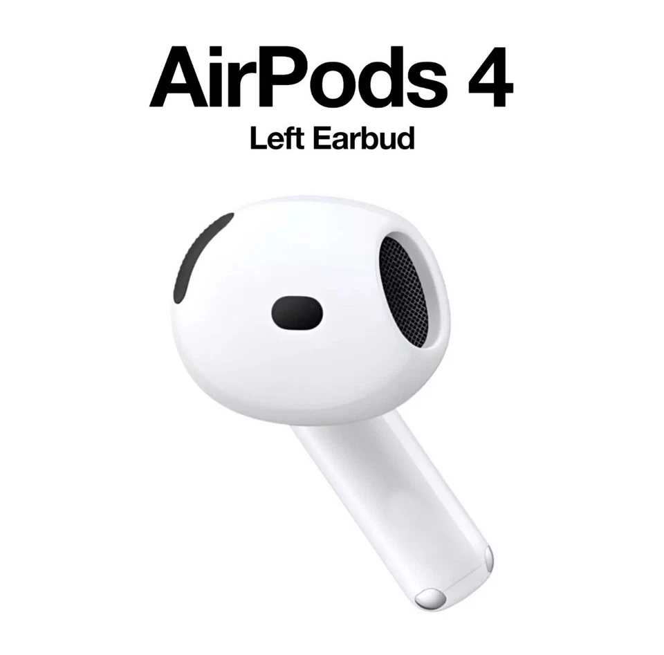 🎧 Auricolare sinistro originale Apple AirPods 4a generazione - A3053 - ricambio - Immagine 2 di 4
