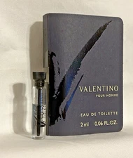 V Valentino Pour Homme Eau De Toilette 2ml / 0.06 Fl. OZ vial