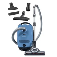 Miele Classic C1 Turbo Team PowerLine Canister Vacuum Cleaner Tech Blue AAAVAC