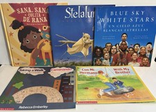 Lot of 5 Spanish  Bilingual Children's Books