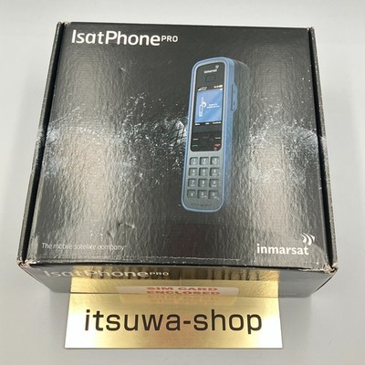 Inmarsat IsatPhone Pro Mobiles Kabelloses Satellitentelefon Leicht Blau Getes...
