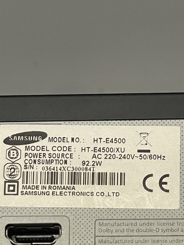 Samsung HT-E4500 5.1 Kanal Smart 3D Blu-ray Heimkinosystem 1000W - Bild 9 von 14