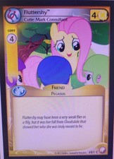 My Little Pony Equestrian Odyssey Fluttershy Cutie Mark Consultant 81 - C - x3