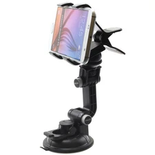 For iPhone 17/Pro/Max/Air - Car Mount Dash Windshield Holder Cradle Swivel