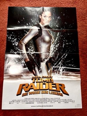Tomb Raider 2 Die Wiege des Lebens Kinoplakat Poster A1, Angelina Jolie, Croft
