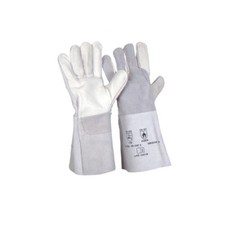 Rosen - Handschuhe aus Leder 35 cm Länge Gr....