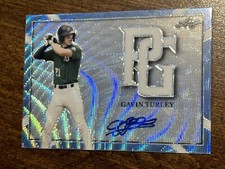 GAVIN TURLEY 2021 LEAF PERFECT GAME PLATINUM WAVE AUTOGRAPH #1/1 OREGON STATE