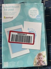 Newborn Baby Handprint/Footprint Clean-Touch Ink Pad and 2 Print Cards