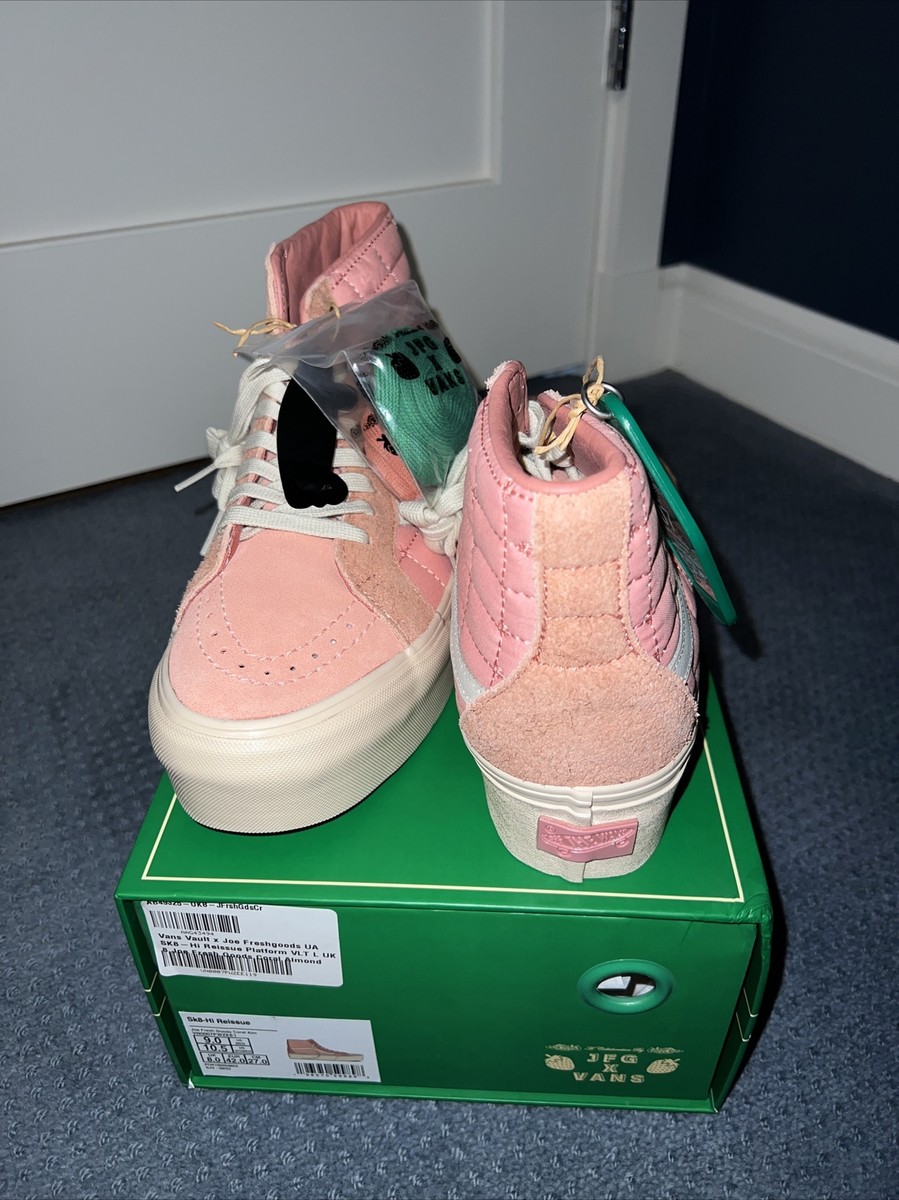 Vans Vault Sk8-Hi Reissue Platform LX Joe Freshgoods Pink 