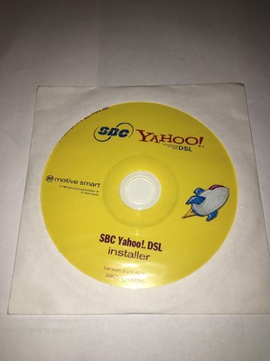 SBC Yahoo! DSL Installer Version 5.01-ACSX-SBCY40400286 By Motive Comm-CD NEW