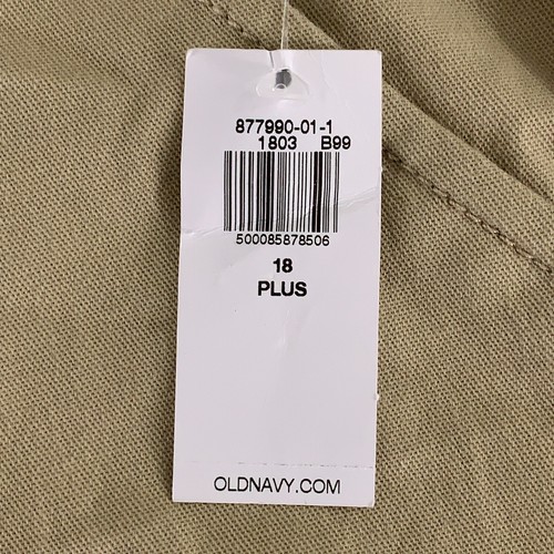 Old Navy Girls Size 18 Plus Khaki Skinny School Uniform Pants NWT - Picture 3 of 5