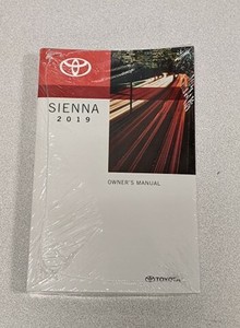 2019 TOYOTA SIENNA OWNERS MANUAL | eBay