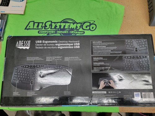 Adesso TruForm Media 160 - Ergonomic Desktop Keyboard - Picture 4 of 5