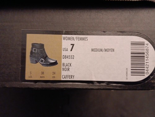 NEW Women's 7M Harley Davidson Black Caffrey Heeled Moto Boots New In Box D84552 - Picture 12 of 14