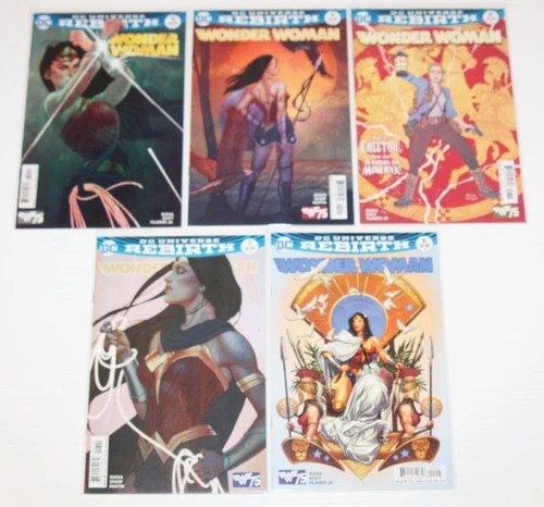 Wonder Woman #6-10 - 2016 DC Comics Series Rebirth High Grade 6,7,8,9,10 Rucka