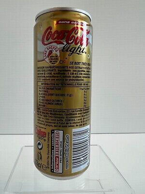 2004 France Coca-Cola Light (Sans Caffeine) - Tall 33cl - Unopened