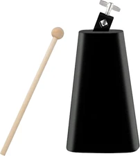 Eastrock 8 Inch Metal Steel Cow Bells Noise Makers Hand Percussion Cowbell with