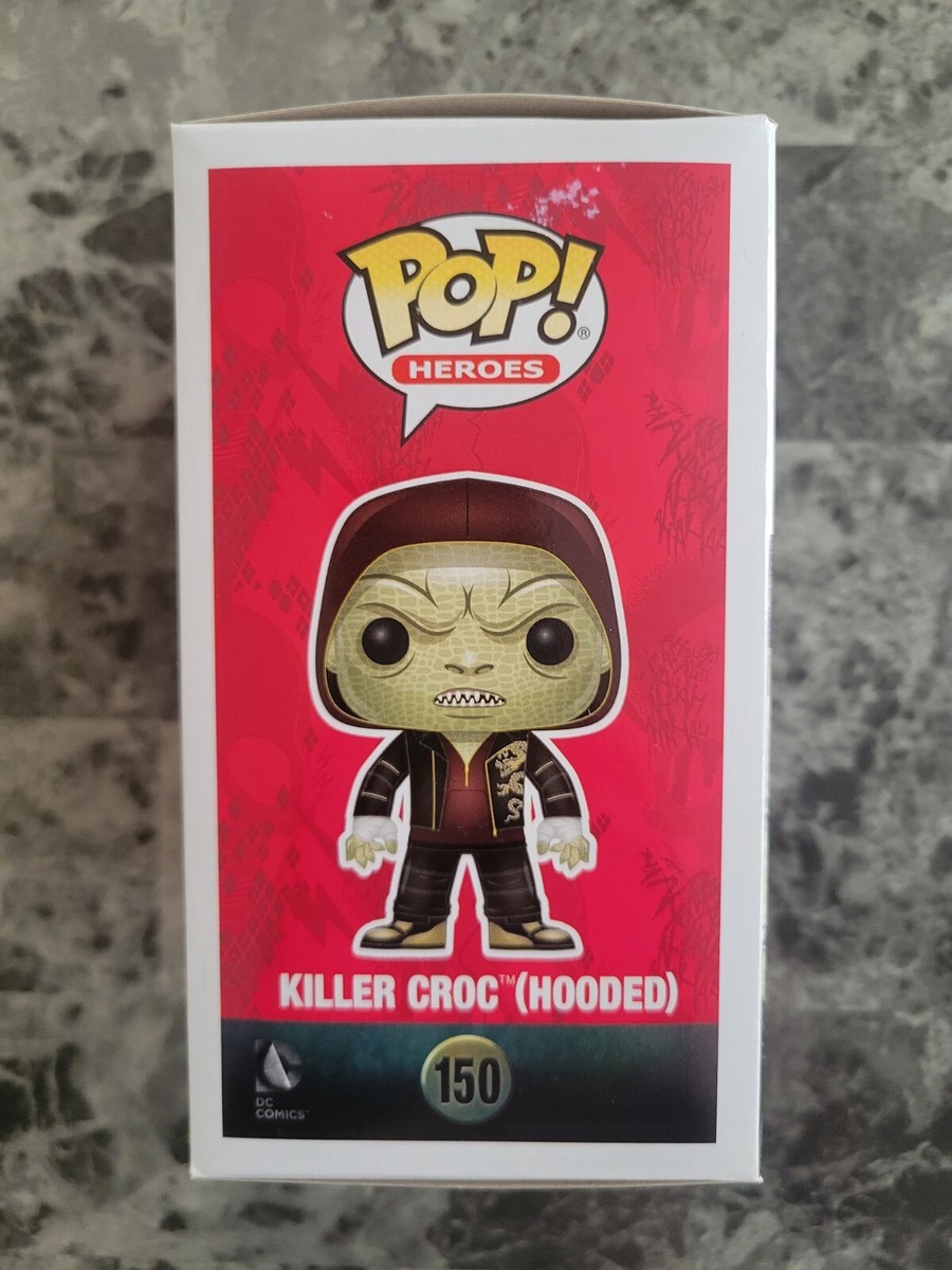 FunkoPop！150 KILER CROC hooded Funko Suicide Squad POP Heroes Killer Croc Hooded Exclusive