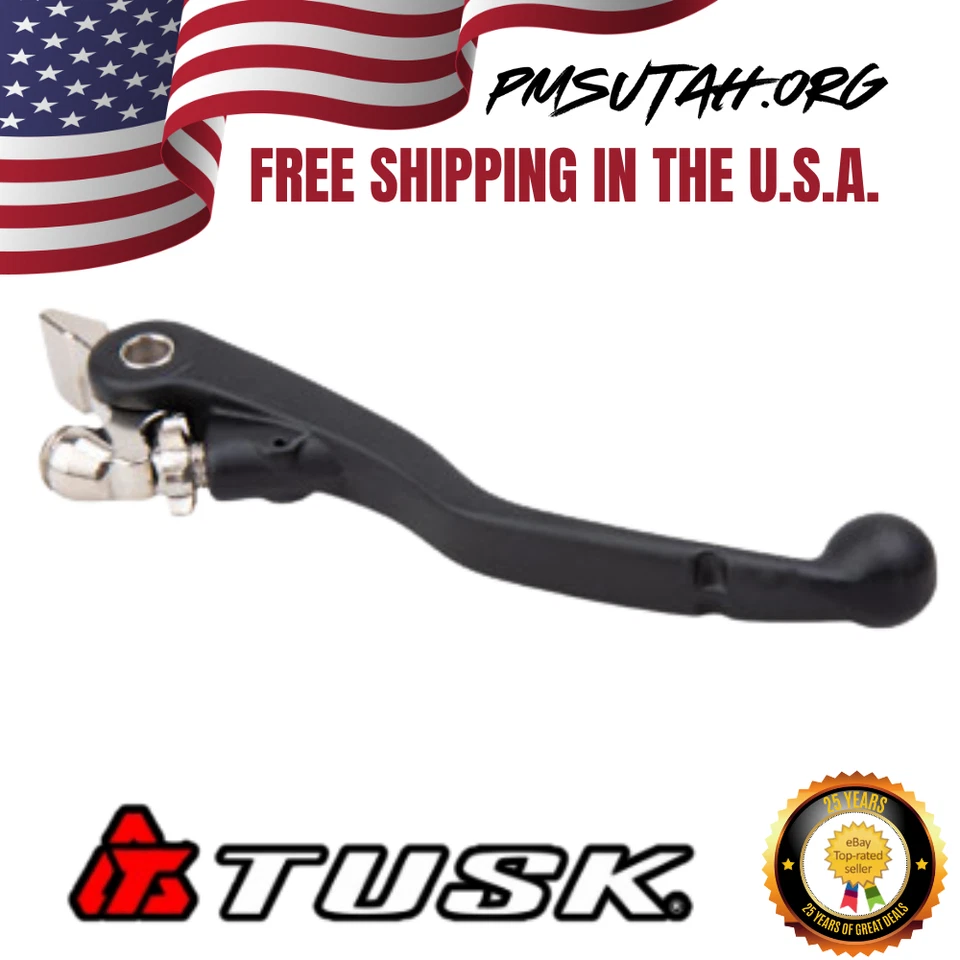 Palanca de freno Tusk 2018 2019 2020 2021 Husqvarna TE 250 combustible inyectado negro TE250 Foto 2 de 4