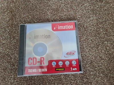 Imation CD-R 700MB / 80min / High Capacity Blank CDR 48x DATA Disc NEU & VERSIEGELT