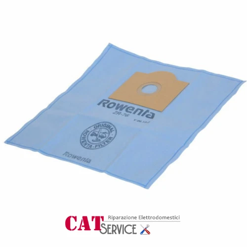 ZR760  KIT 10 SACCHETTI ORIGINALI ROWENTA PER  PREMIO SWING AMBIA PRESTY - Immagine 2 di 2