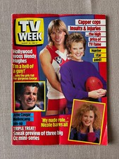 Vintage television - "Australian TV Week" Aug 1986 John Cougar Mellencamp pinup