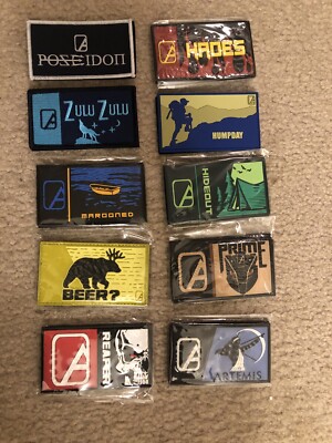 10 Alpha Outpost Patches-NEW