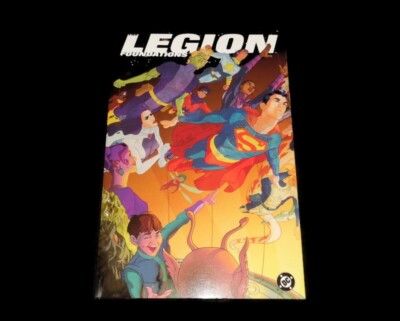 DC Comics The Legion Foundations Book Paperback Comic Action 2004