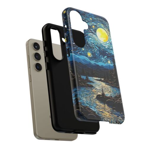 Funda de teléfono resistente - Diseño de noche estrellada, funda de teléfono genial, regalo único, naturaleza - Imagen 147 de 229